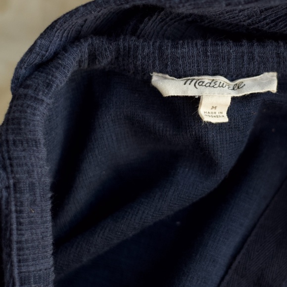 Madewell Bundle of 3 Blue, White and Black Wrapped Tops M - Picture 15 of 16